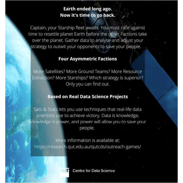 Sats and Stats Return to Earth